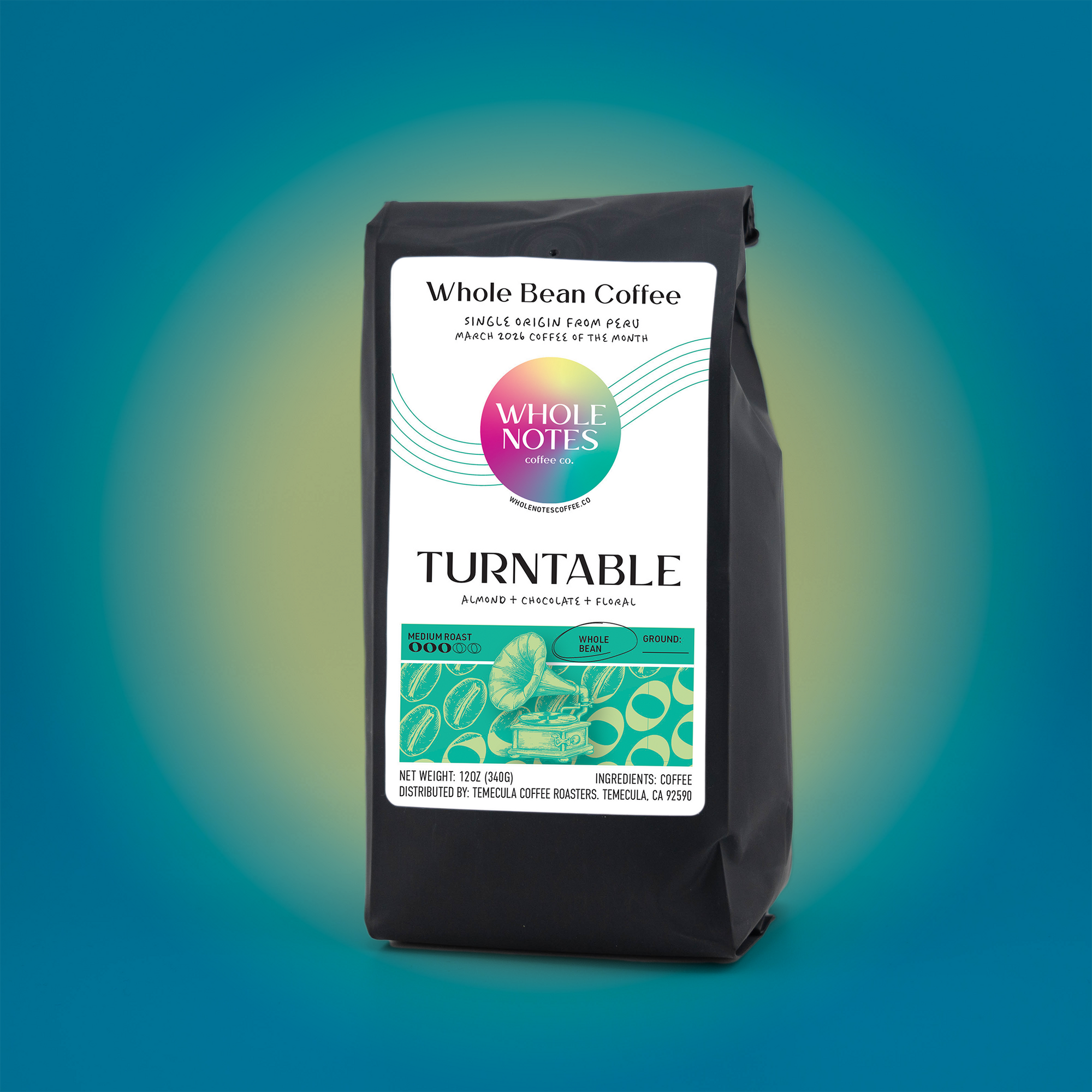 Turntable (Peru - March 2026 Coffee Of The Month)